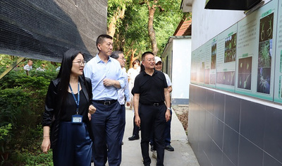 深圳市规划和自然资源局局长徐松明调研考察兰科中心